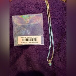 NEW BAR By Alexa Rae Desert Sky Necklace in Turquoise